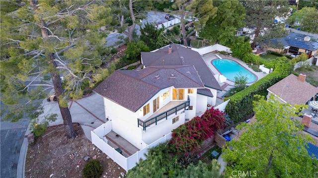 bird's eye view
