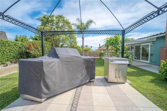 24492 Spartan St, Mission Viejo, CA 92691 - view of patio / terrace featuring a grill