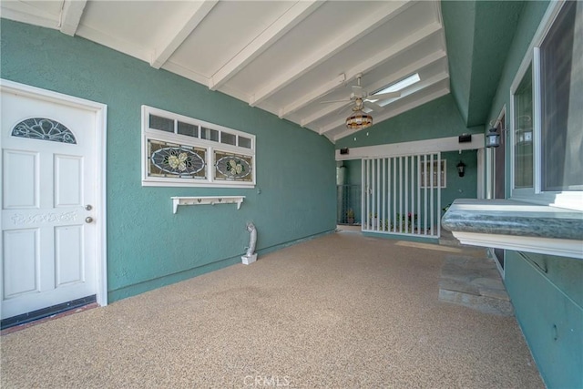 24492 Spartan St, Mission Viejo, CA 92691 - carpeted spare room featuring ceiling fan and a textured wall