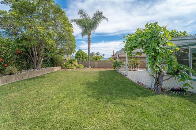 24492 Spartan St, Mission Viejo, CA 92691 - view of yard with a patio area