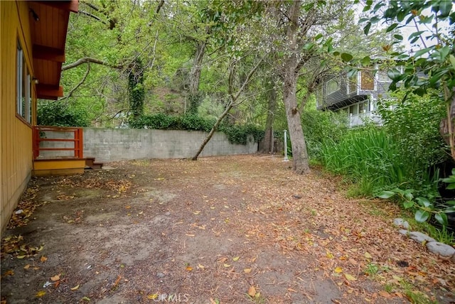 14109 Meadow Ln, Lytle Creek, CA 92358 - view of yard with fence