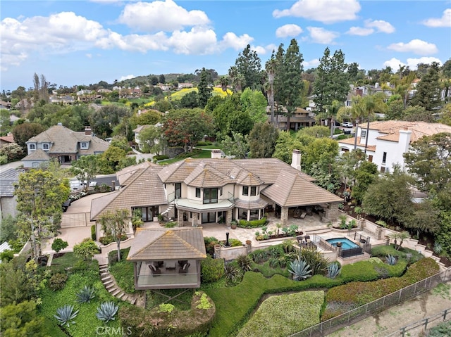 27561 Silver Creek Dr, San Juan Capistrano, CA 92675 - birds eye view of property featuring a residential view