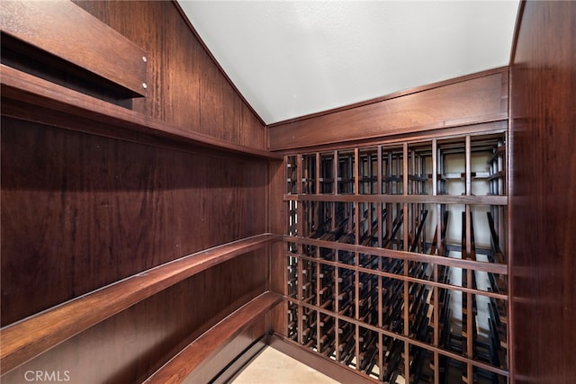 27561 Silver Creek Dr, San Juan Capistrano, CA 92675 - wine cellar with lofted ceiling