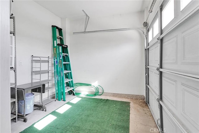 view of storage