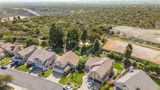 bird's eye view featuring a residential view