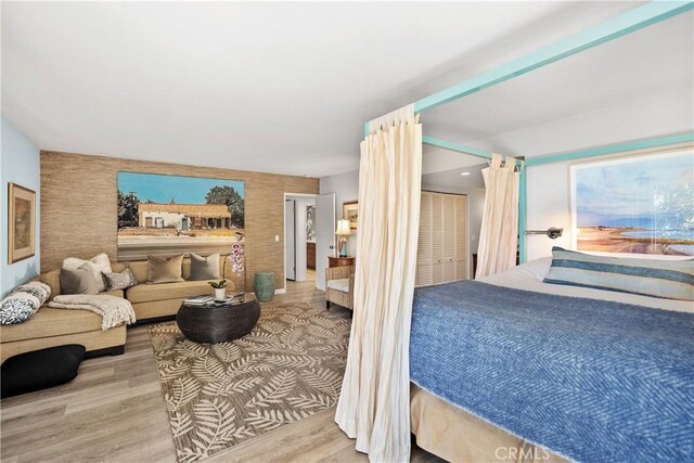 31588 Table Rock Dr, Laguna Beach, CA 92651 - bedroom with wood finished floors