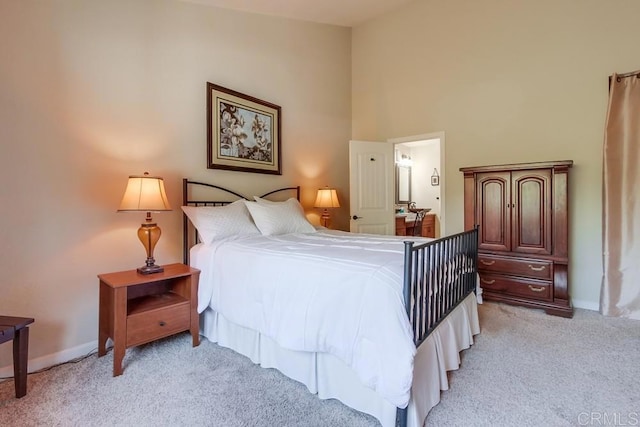 1023 Mimosa Ave, Vista, CA 92081 - bedroom featuring light carpet and a high ceiling