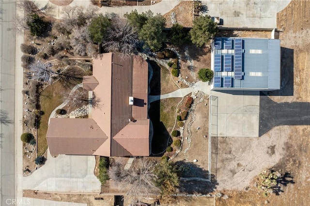 drone / aerial view