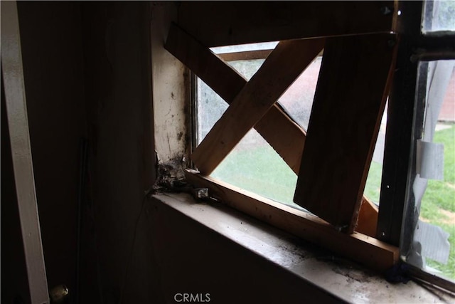 view of room details