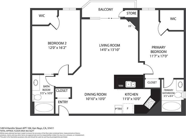 view of layout