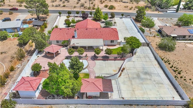 drone / aerial view