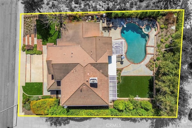 5005 Stonehaven Dr, Yorba Linda, CA 92887 - bird's eye view
