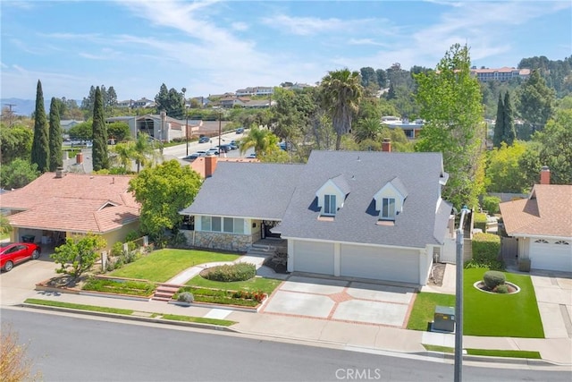 2871 N Wyngate Rd, Orange, CA 92867 - birds eye view of property featuring a residential view
