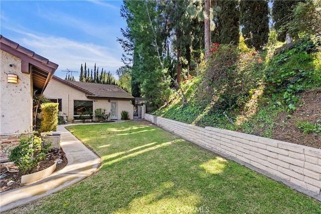 2018 Palisades Dr, Fullerton, CA 92831 - view of yard with fence