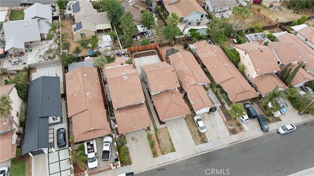 birds eye view of property featuring a residential view