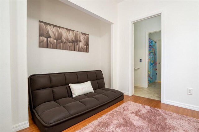 4752 Tiara Dr Unit 103, Huntington Beach, CA 92649 - living area with wood finished floors and baseboards