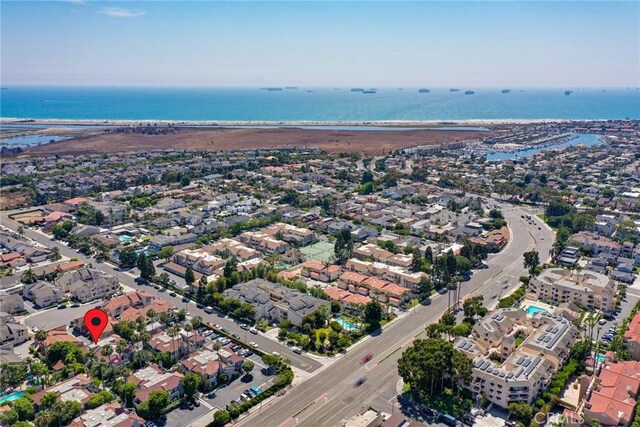 4752 Tiara Dr Unit 103, Huntington Beach, CA 92649 - aerial view of property's location with a nearby body of water and nearby suburban area