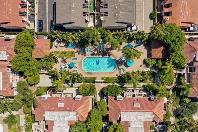 4752 Tiara Dr Unit 103, Huntington Beach, CA 92649 - bird's eye view of a pool