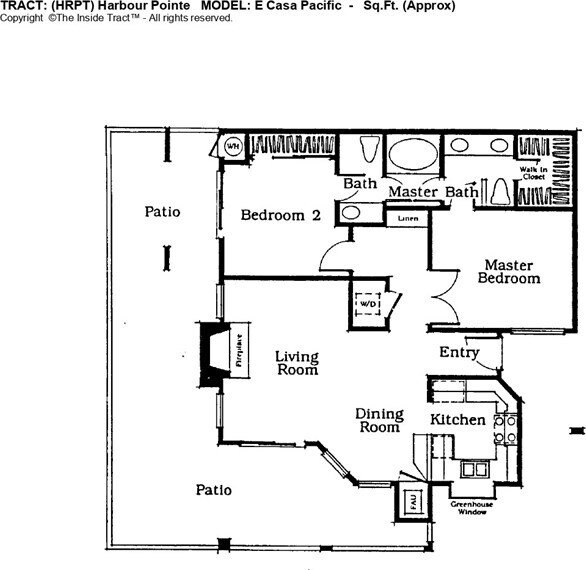 4752 Tiara Dr Unit 103, Huntington Beach, CA 92649 - property floor plan
