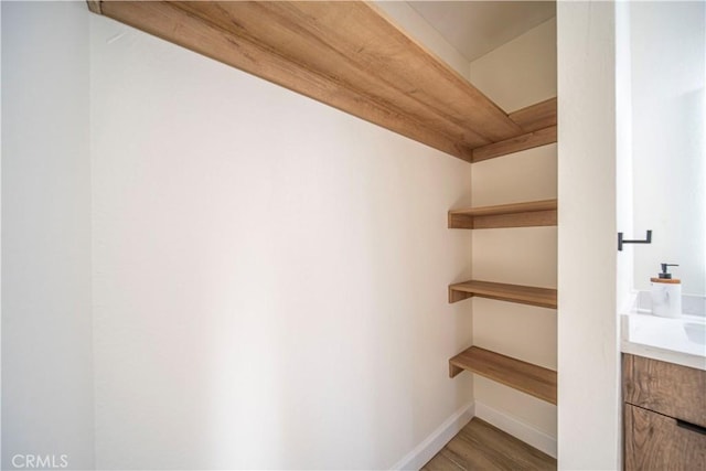 view of closet