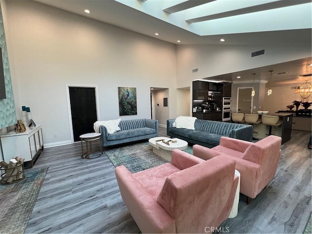 lobby with visible vents