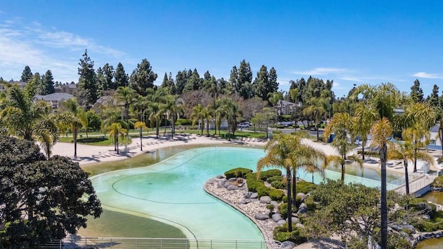 view of swimming pool