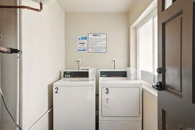 4230 48th St Unit 5, San Diego, CA 92115 - community laundry room with washer and clothes dryer