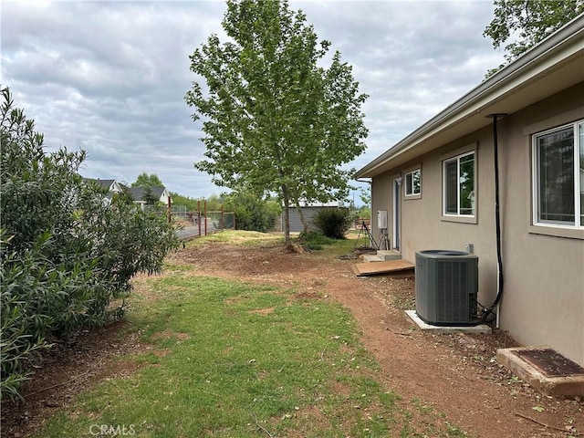 5222 Foster Rd, Paradise, CA 95969 - view of yard with fence and cooling unit