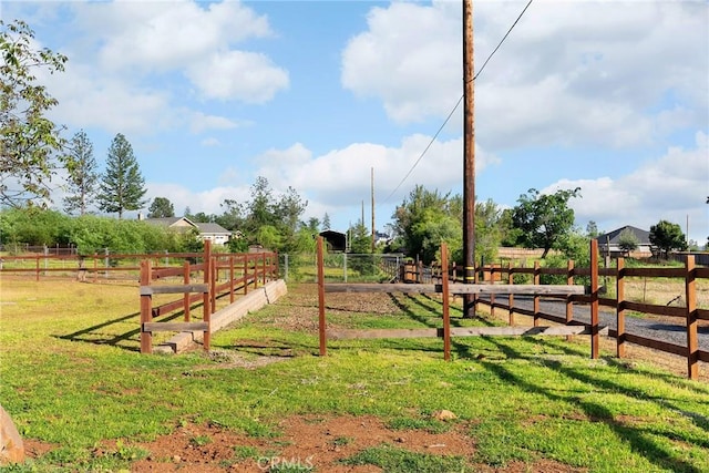 5222 Foster Rd, Paradise, CA 95969 - view of yard with fence and a rural view