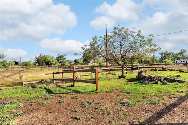 5222 Foster Rd, Paradise, CA 95969 - view of yard featuring fence and a rural view
