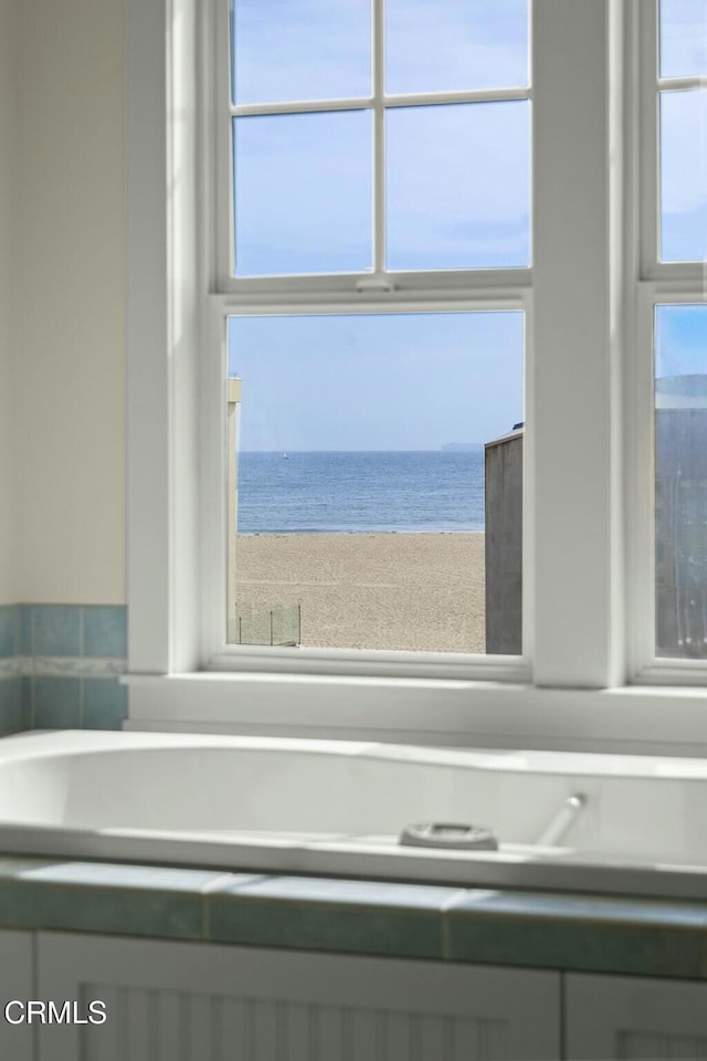 details featuring a water view