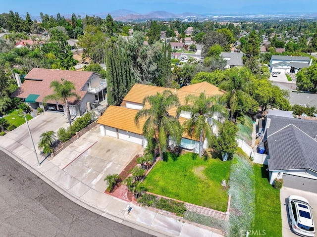 2161 Stonefield Pl, Riverside, CA 92506 - bird's eye view with a residential view