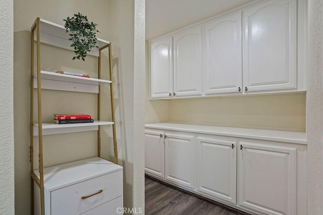 2161 Stonefield Pl, Riverside, CA 92506 - laundry area with dark wood-style flooring
