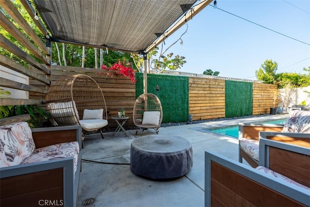 54 Revell Cir, Buena Park, CA 90620 - view of patio / terrace featuring a fenced backyard
