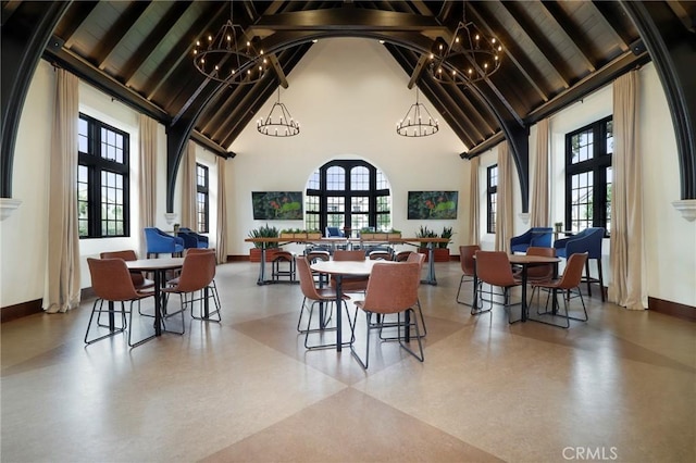 view of community lobby
