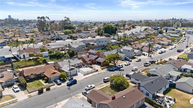 birds eye view of property featuring a residential view