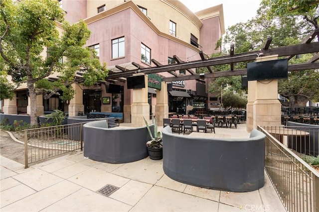 view of patio