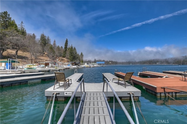 28898 Palisades Dr, Lake Arrowhead, CA 92352 - dock with a water view