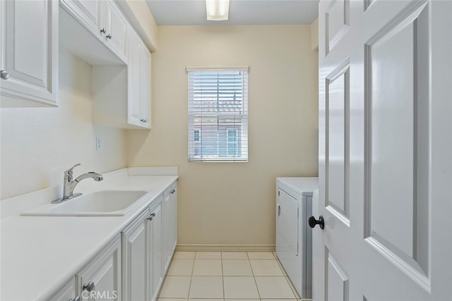 28 Malibu, Irvine, CA 92602 - laundry area featuring cabinet space and light tile patterned floors