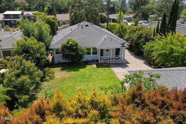 aerial view