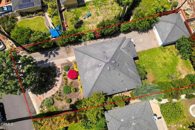 bird's eye view