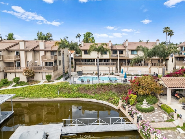 30156 Yellow Feather Dr, Canyon Lake, CA 92587 - view of home's community featuring a residential view and fence