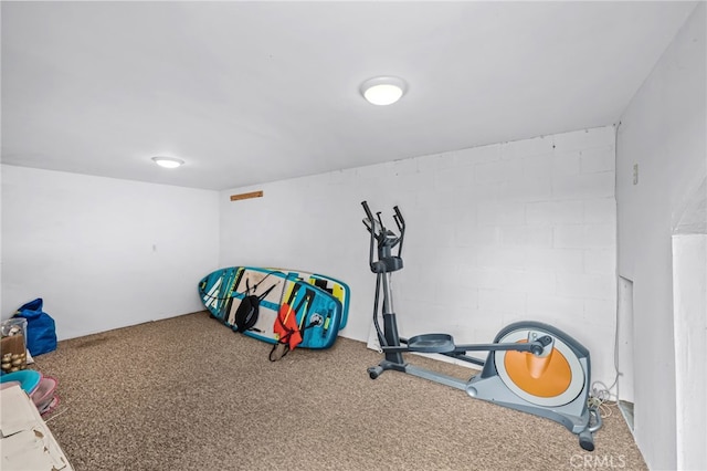 30156 Yellow Feather Dr, Canyon Lake, CA 92587 - exercise room featuring carpet