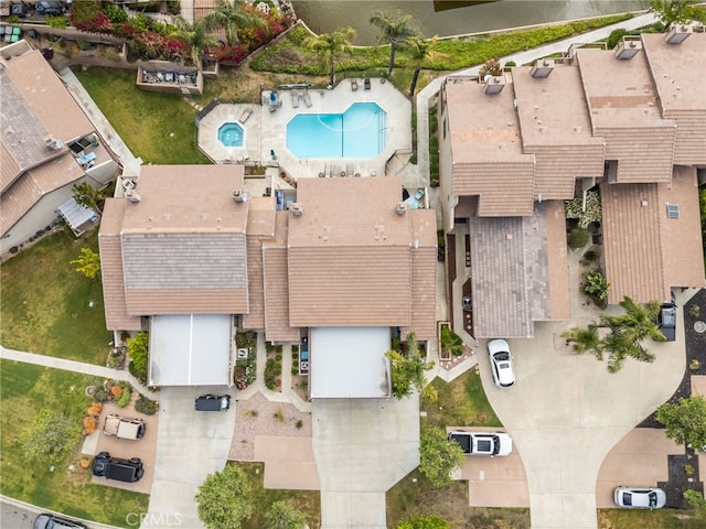 drone / aerial view