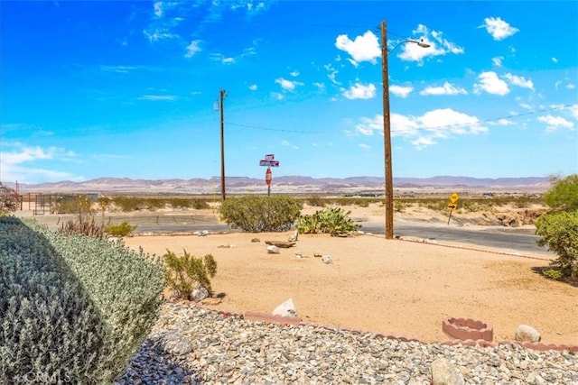5304 Morongo Rd Unit 29, Palms, CA 92277 - view of yard featuring a mountain view