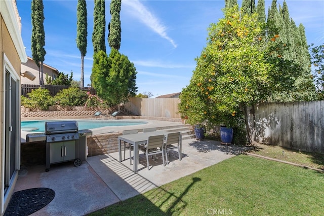 2173 Ranchwood Pl, Riverside, CA 92506 - view of patio with grilling area
