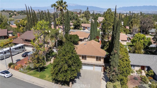 2173 Ranchwood Pl, Riverside, CA 92506 - aerial view of residential area with a mountain backdrop