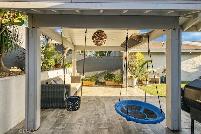 2176 N Pami Cir, Orange, CA 92867 - view of patio with fence