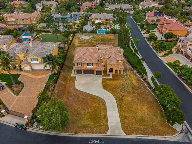 1059 Stowell Ranch Cir, Corona, CA 92881 - drone / aerial view with a residential view