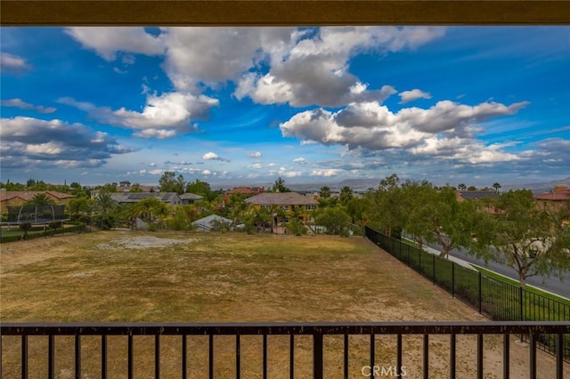 1059 Stowell Ranch Cir, Corona, CA 92881 - view of yard with fence and a residential view